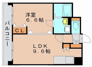 アコール県庁前の物件間取画像